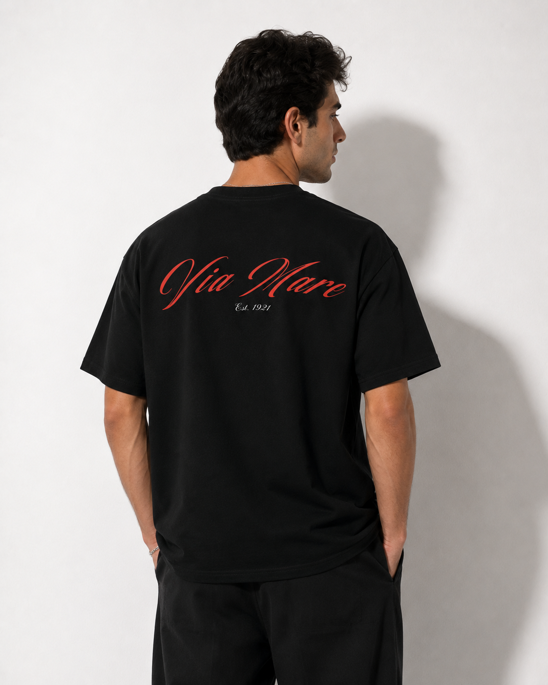 Via Mare Originale Nero e Rosso