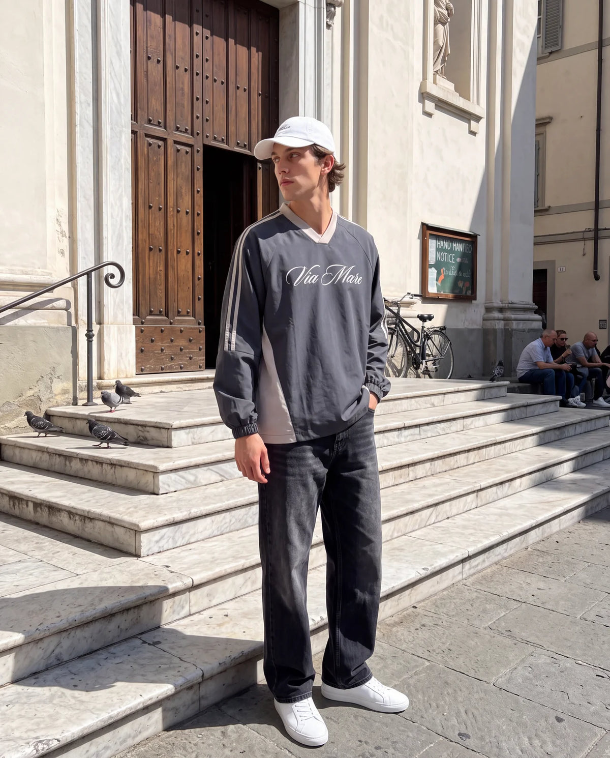 Maglia Vela · V-Neck Long Sleeve